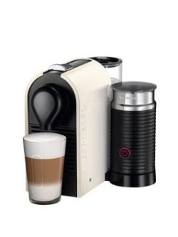 Nespresso U And Milk Xn260140 Coffee Machine By Krups - Cream